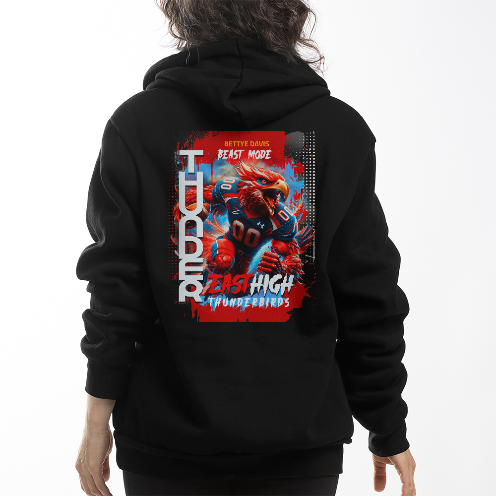 🔥 Soar in Style: East High Thunderbirds Hoodie! 🔥