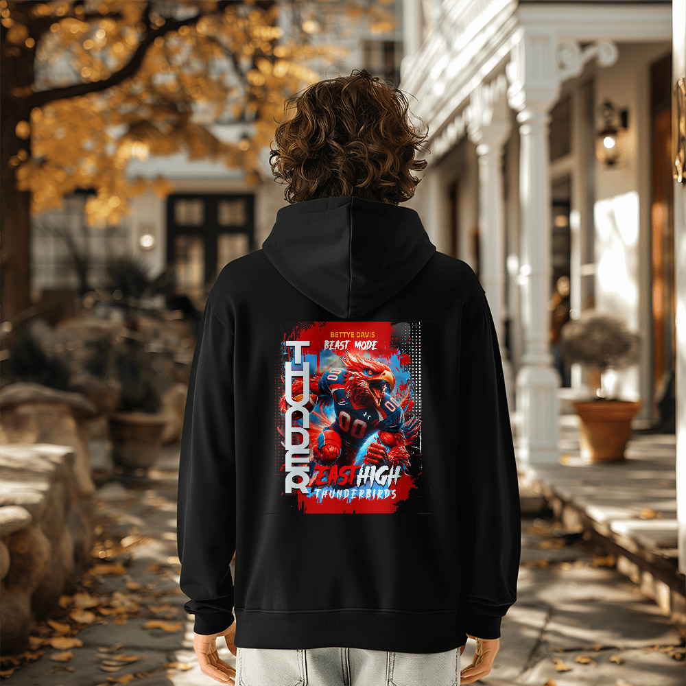 🔥 Soar in Style: East High Thunderbirds Hoodie! 🔥