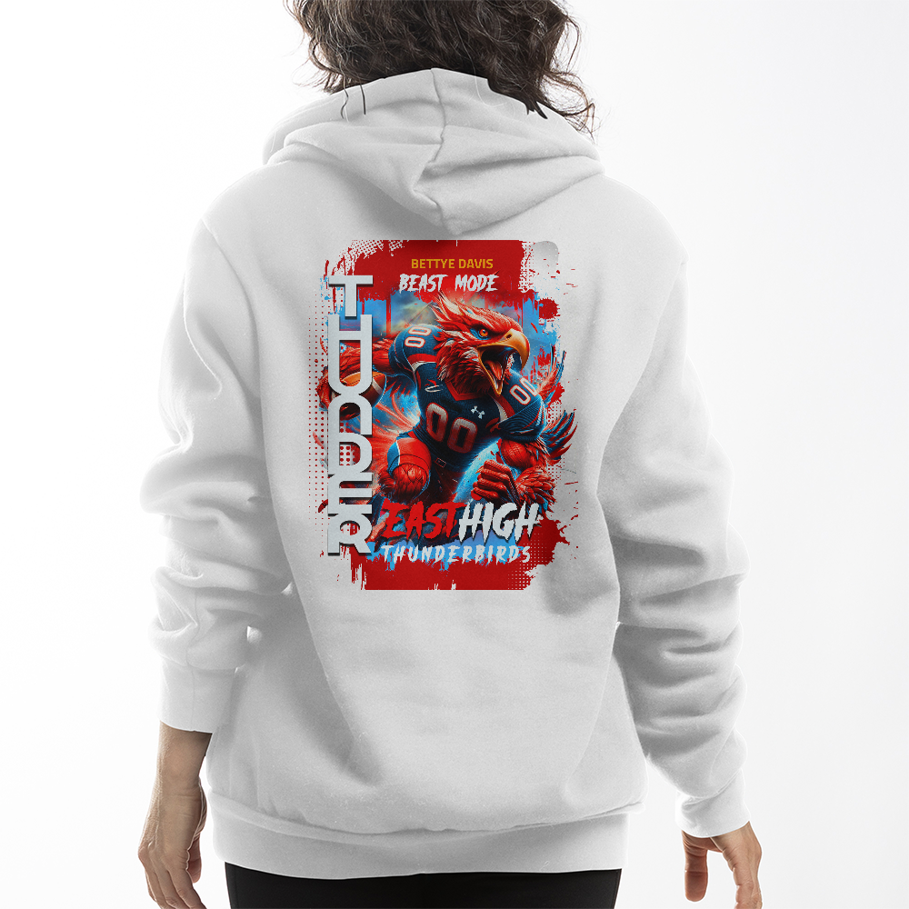 🔥 Soar in Style: East High Thunderbirds Hoodie! 🔥